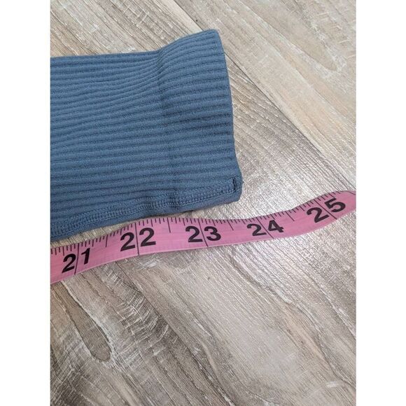 Spiritual Gangster Leggings Women's XS Baby Blue Ribbed - Picture 5 of 8